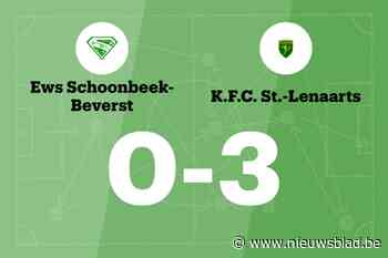 Sterke tweede helft genoeg voor Sint-Lenaarts tegen EWS Schoonbeek-Beverst