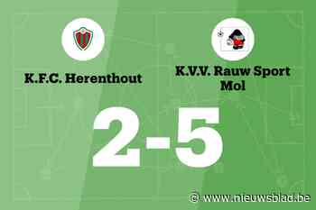 Vanherck scoort vier keer voor Rauw dat wint van Herenthout