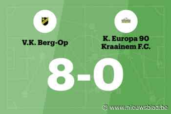 VK Berg-Op heeft geen medelijden met K Eur.90 Kraainem B