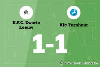 Regouin redt punt voor KFC Turnhout tegen Zwarte Leeuw