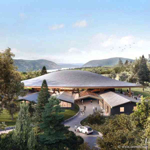 Studio Gang unveils design for mass-timber theatre in the Hudson Valley