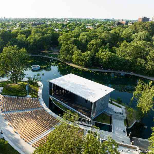 Lemay redesigns open-air theatre in Montreal’s La Fontaine Park