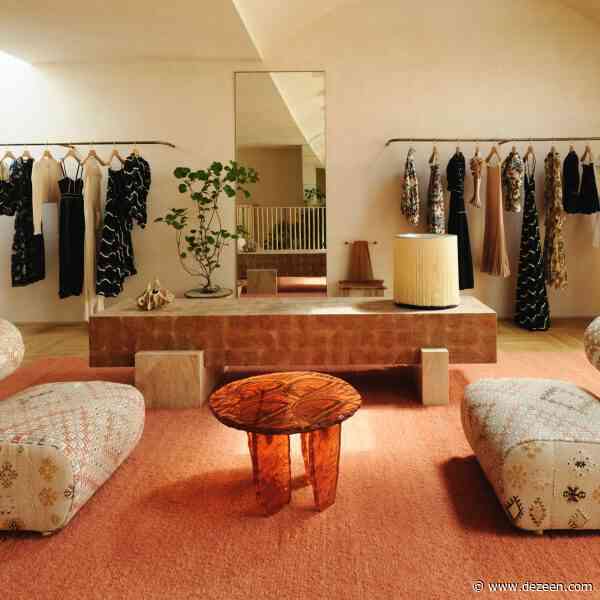 Kelly Wearstler designs Ulla Johnson store to capture the "spirit of southern California"