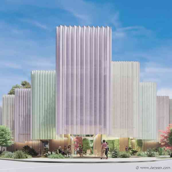 Kengo Kuma unveils colourful structure for Miami Design District