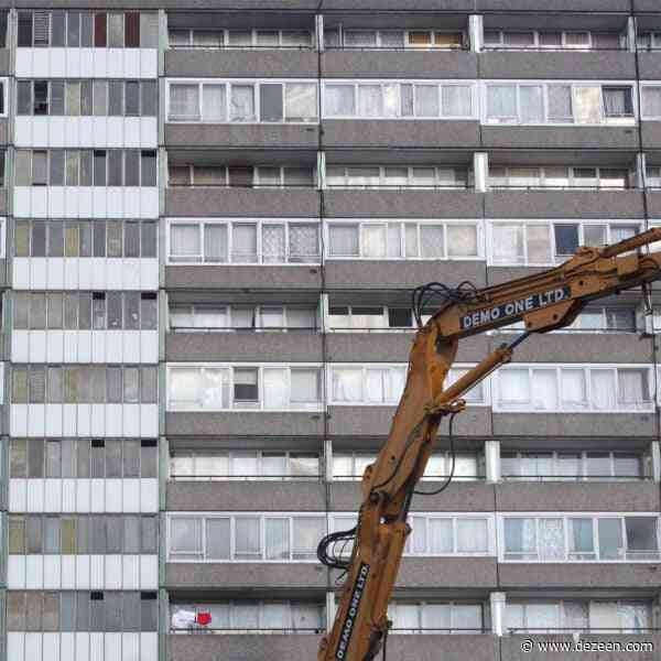 "The tide may finally be turning against knocking down social-housing estates"