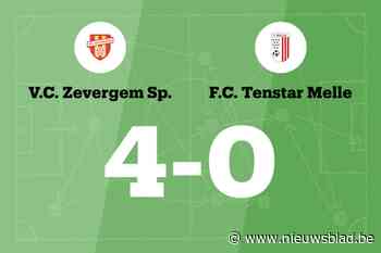 Overduidelijke winst voor VC Zevergem Sport tegen Tenstar Melle