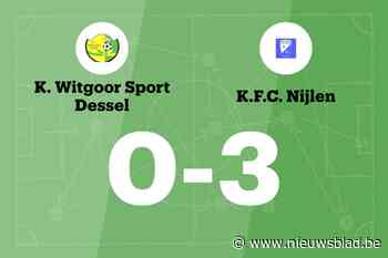 Dominant Nijlen te sterk voor Witgoor