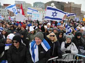 Thousands fill Parliament Hill for pro-Israel rally