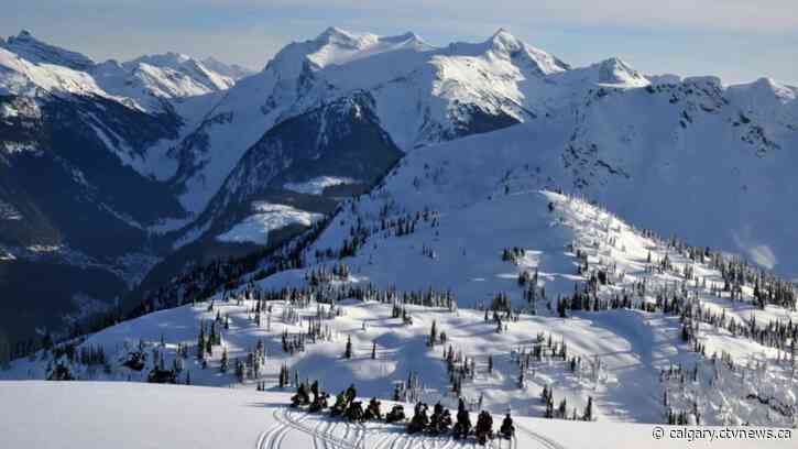 Quebec man dies snowmobiling on mountain near Revelstoke, B.C.