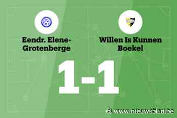 WIK Boekel speelt gelijk tegen Eendracht Elene-Grotenberge B