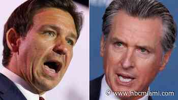 DeSantis and Newsom lob insults and talk some policy in a faceoff between two White House aspirants