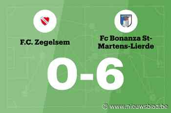 FC Bonanza boekt monsterzege op FC Zegelsem
