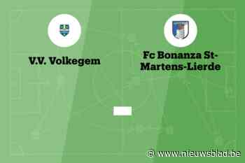 Wedstrijd tussen VV Volkegem B en FC Bonanza afgelast