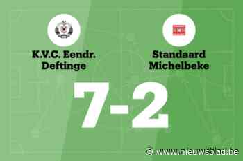 VC Eendracht Deftinge vermorzelt Standaard Michelbeke