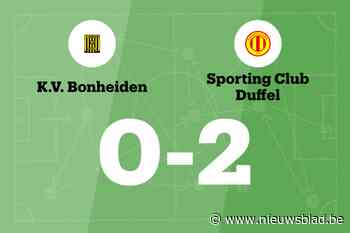 Menig bezorgt SC Duffel zege op Bonheiden