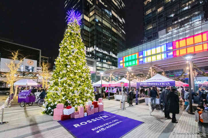 Rosslyn kicking off holiday season with tree lighting and holiday market