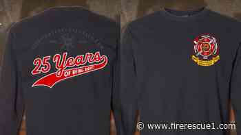 FirefighterCloseCalls.com marks 25-year anniversary with commemorative T-shirts