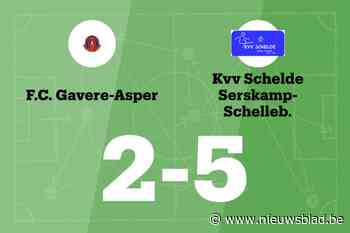 Zege KVV Schelde op FC Gavere-Asper