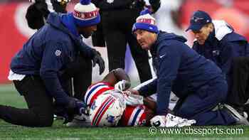 Patriots players defend hip-drop tackle that injured Rhamondre Stevenson in loss to Chargers