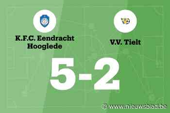 VV Tielt blijft verliezen na uitnederlaag tegen Eendracht Hooglede