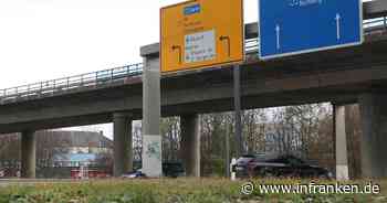 A9 heute voll gesperrt: Bayreuther Hochbrücke wird abgerissen