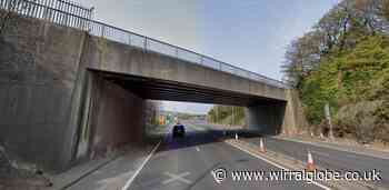 ‘Concern for safety’ of man on bridge at Wallasey Tunnel approach