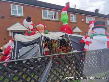 Mum creates free 'Santa's Grotto' in garden for children