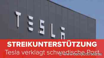 Streik: Tesla verklagt schwedische Post