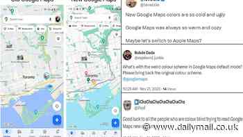 Google Maps has had a huge makeover - but users say the new colours are a 'pain to the eye'