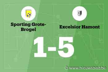 Exc. Hamont verslaat Sporting Grote Brogel met 1-5