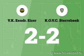 Eendracht Eizer deelt thuis de punten met KVC Sterrebeek