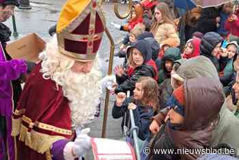 Sint treft alleen brave (en natte) kindjes aan