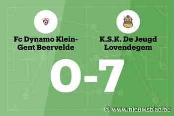 KSK Lovendegem laat Dynamo Beervelde kansloos in uitwedstrijd