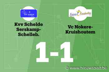 KVV Schelde speelt thuis gelijk tegen VC Nokere-Kruishoutem