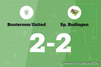 SP Budingen sleept gelijkspel uit het vuur in de uitwedstrijd tegen Boutersem United B
