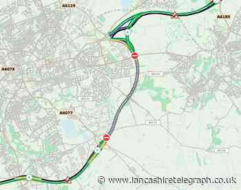 M65 closed near Blackburn due to 'concern for welfare'