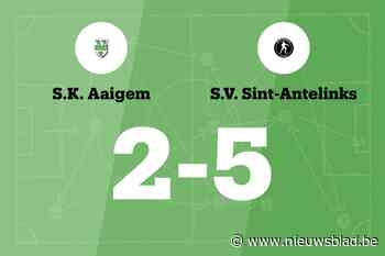 SV Sint-Antelinks buigt achterstand om in zege tegen SK Aaigem
