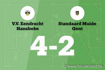 Eendracht Hansbeke verslaat Standaard Muide Gent