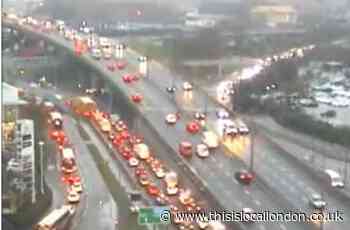 M1 from north London to Watford reopens after police closure