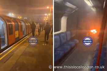 Train extensively damaged after Leyton station 'arson'
