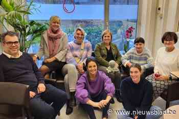 Collega’s GBS Centrum geven bloed voor Dorien