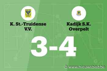 Kadijk SK maakt tegen K.St.-Truidense VV B einde aan reeks zonder zege