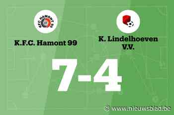 KFC Hamont 99 B wint spektakelwedstrijd van Lindelhoeven VV B