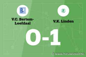 Van Loock leidt VK Linden langs VC Bertem-Leefdaal