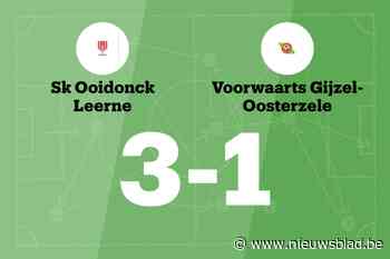 SK Ooidonck Leerne zet reeks overwinningen verder