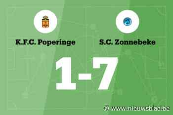 SC Zonnebeke boekt monsterzege op FC Poperinge