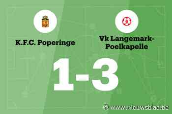 VK Langemark-Poelkapelle wint ook van FC Poperinge B