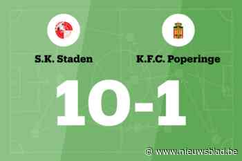 SK Staden C laat FC Poperinge kansloos