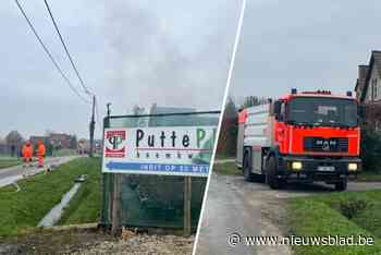 Hangar van boomkwekerij in Putte brandt volledig uit, zaakvoerder naar ziekenhuis: “We werden totaal verrast”