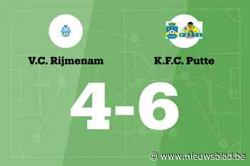 FC Putte B beëindigt reeks nederlagen met zege op Rijmenam